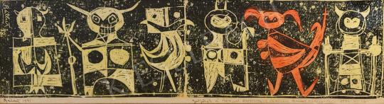  Bálint Endre - Ördögök, 1948  festménye