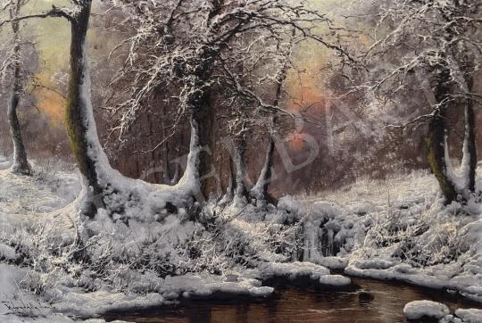Eladó Neogrády László - Téli erdő festménye