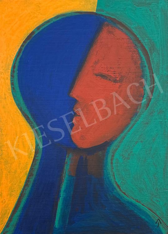  Aknay János - Csók,2007 festménye