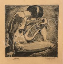 Dési Huber István - Leányakt,1927 