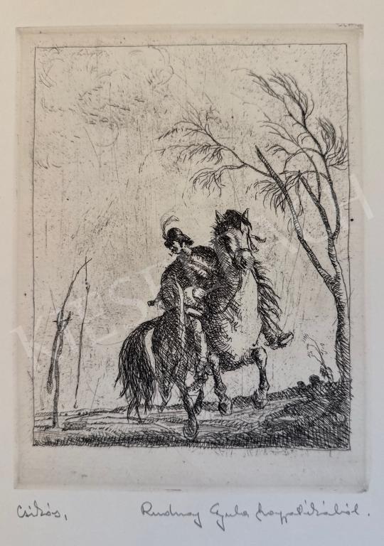 Eladó  Rudnay Gyula - Csikós festménye