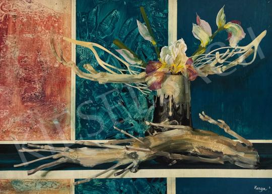 For sale  Korga, György - Irisz 's painting