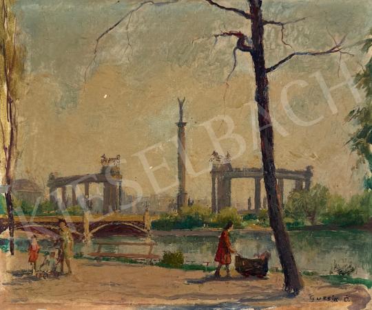 For sale Guzsik, Ödön - Budapest, City Park, Heroes' Square  's painting