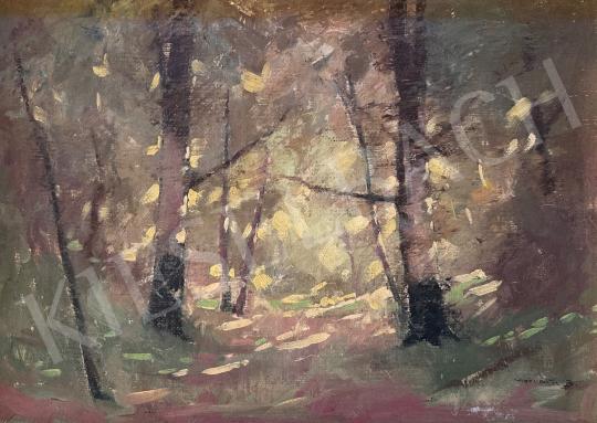 Eladó Ismeretlen festő - Erdőben festménye