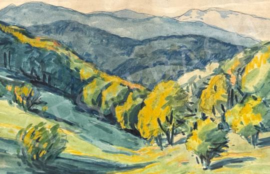 Eladó  Kollár György - Hegyek között festménye