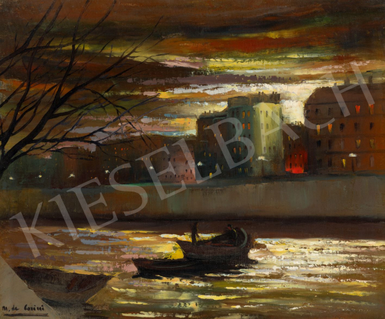 Corini, Margit - Evening Lights of Paris (On the Banks of the Seine) | 80th Spring Auction auction / 8 Lot