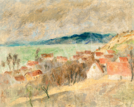  Szőnyi, István - The Danube Bend at Zebegény, c. 1940 | 80th Spring Auction auction / 9 Lot