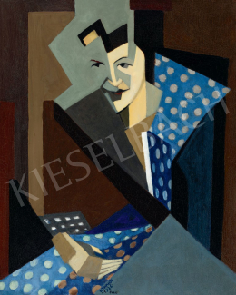 Tihanyi, Lajos, - Portrait of Tita I., 1926 