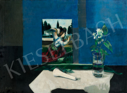  Bolgár, József - Blue Still Life 