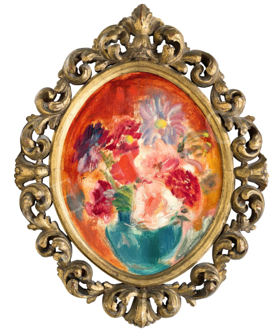  Márffy, Ödön - Flower Still Life (Rococo) | 80th Spring Auction auction / 47 Lot