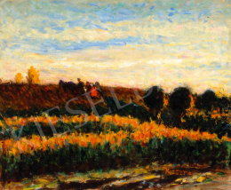  Koszta, József - Crimson-clad Landscape (Lights of the Setting Sun), c. 1920 