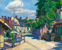 Kosztolányi Kann, Gyula - Small Town in Summer Sunshine, 1910s 