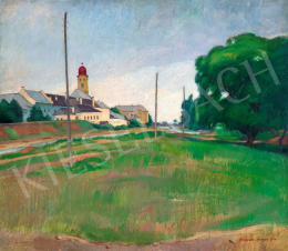 Krizsán, János - Summer Sunshine in Nagybánya, 1912 
