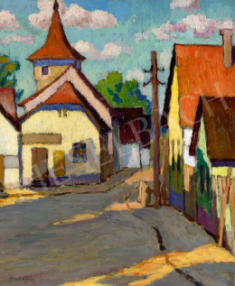 Balla, Béla - Street Detail in Late Afternoon Light 