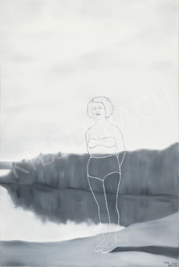  Fehér László - Vízparton (Emlék), 1995 