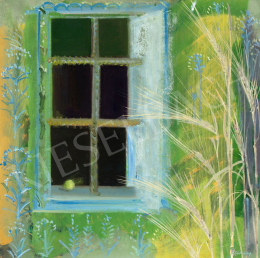  Záborszky, Viola (Fehér Istvánné) - Green Window (Ears of Wheats) 