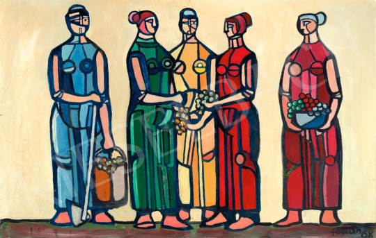 Fábián, Erzsébet - In Each Other's Mirror, 1968 | 80th Spring Auction auction / 117 Lot