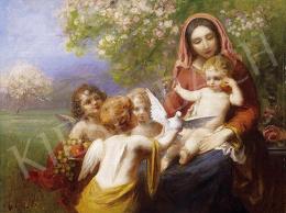 Gergely, Imre - madonna with Puttos 