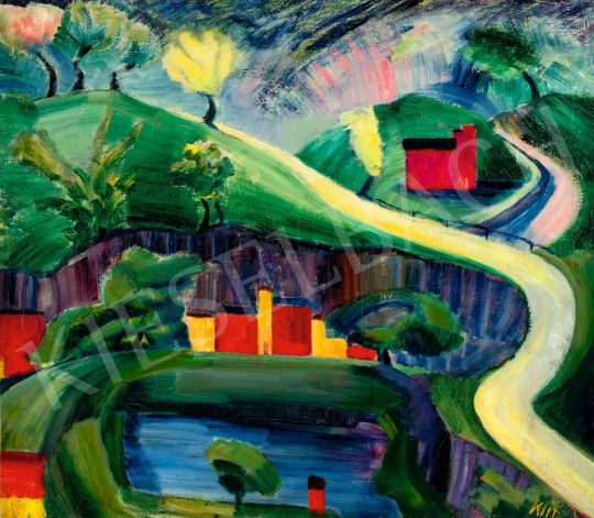 Klie, Zoltán - Fairytale Landscape (Composition), 1926 | 80th Spring Auction auction / 140 Lot