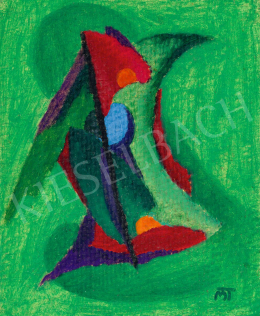  Mattis Teutsch, János - Composition (Soul Flower), 1922 