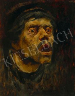  Mednyánszky László - Csavargófej, 1896 körül 