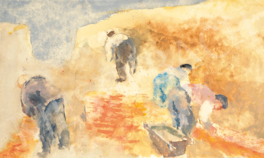  Szőnyi, István - Construction, Zebegény | 80th Spring Auction auction / 179 Lot