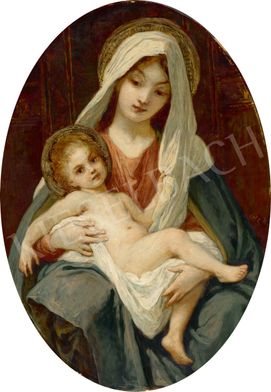  Lotz, Károly - Madonna | 80th Spring Auction auction / 221 Lot