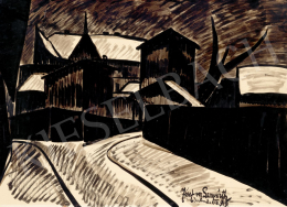  Nemes Lampérth, József - Plank Fences, 1919 