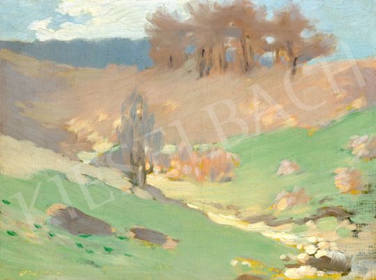  Vaszary, János - Sunny Autumn Hilly Landscape, c. 1907 | 80th Spring Auction auction / 249 Lot