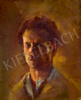  Czimra Gyula - Önarckép, 1927 
