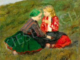 Glatz, Oszkár - Girls on the Hillside 