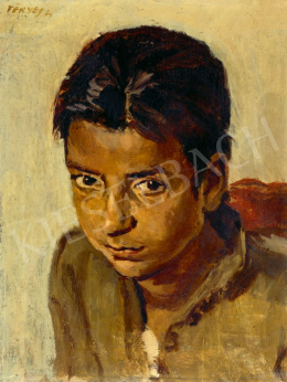 Fényes, Adolf - Gypsy Girl from Szolnok, early 1900s 