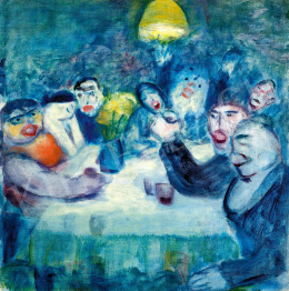  Endresz, Alice - People Sitting at a table, 1930s 