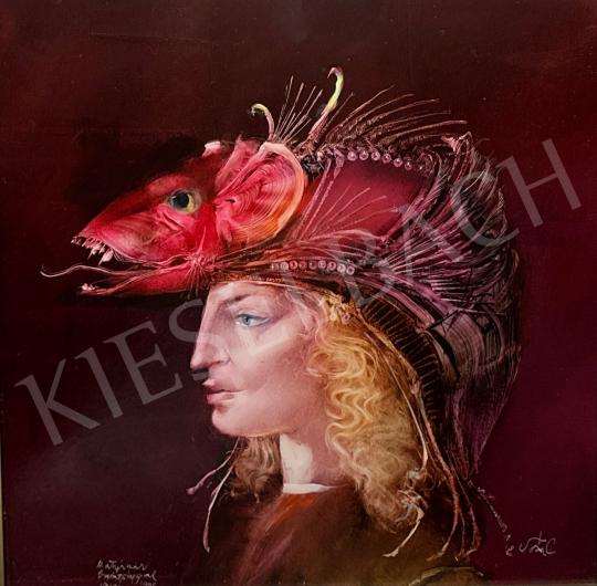 For sale  Szász, Endre - Portrait with a Red Fish  's painting
