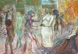 Orosz, János - Presenting Flowers, 1989  