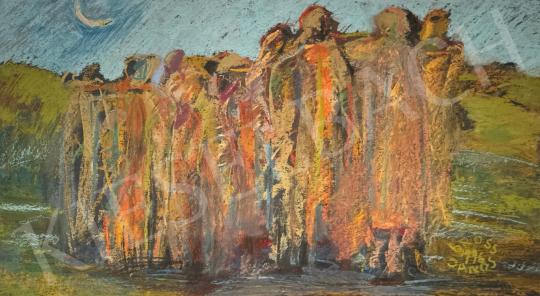 For sale Orosz, János - Outdoors (People), 1996 's painting