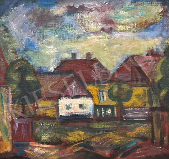 For sale  Donáth Gyula - Street scene 's painting