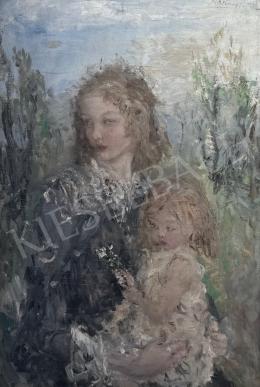 Náray, Aurél - A mother and her child  
