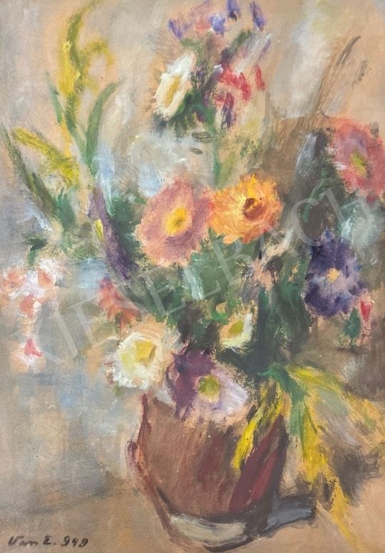 For sale Vass, Elemér - Flower Still Life, 1949 's painting