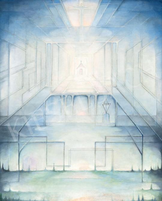 Eladó  Prinner, Anton - Belső tér (L’église), 1940-es évek festménye