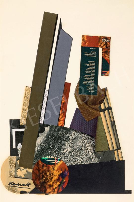Eladó  Kassák Lajos - Belső építmény, 1965 festménye