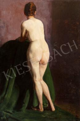  Gwerk Edmund - Női akt műteremben, 1917 