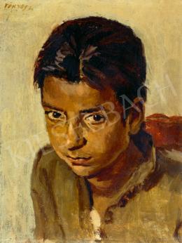 Fényes, Adolf - Gypsy Girl from Szolnok, early 1900s 