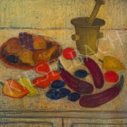 Galambosi, Edit - Still Life with Eggplant, 1970 