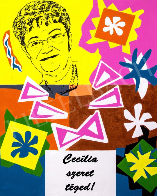 Eladó  drMáriás - Müller Cecília szeret téged! 1/1, 2020 festménye