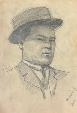  Mednyánszky László - Férfi portré 