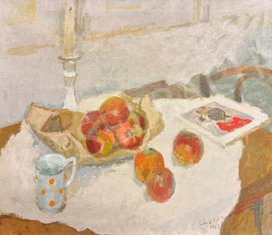 Eladó Tóth B. László - A pöttyös bögre, 1963 festménye