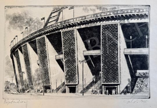 Eladó Gulyás János - Népstadion, 1965 festménye