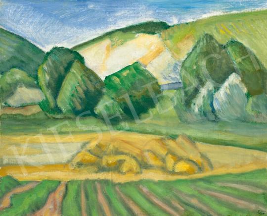 For sale  Czigány, Dezső - Landscape with Mountains and Trees, first half of the 1930s 's painting