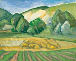  Czigány, Dezső - Landscape with Mountains and Trees, first half of the 1930s 